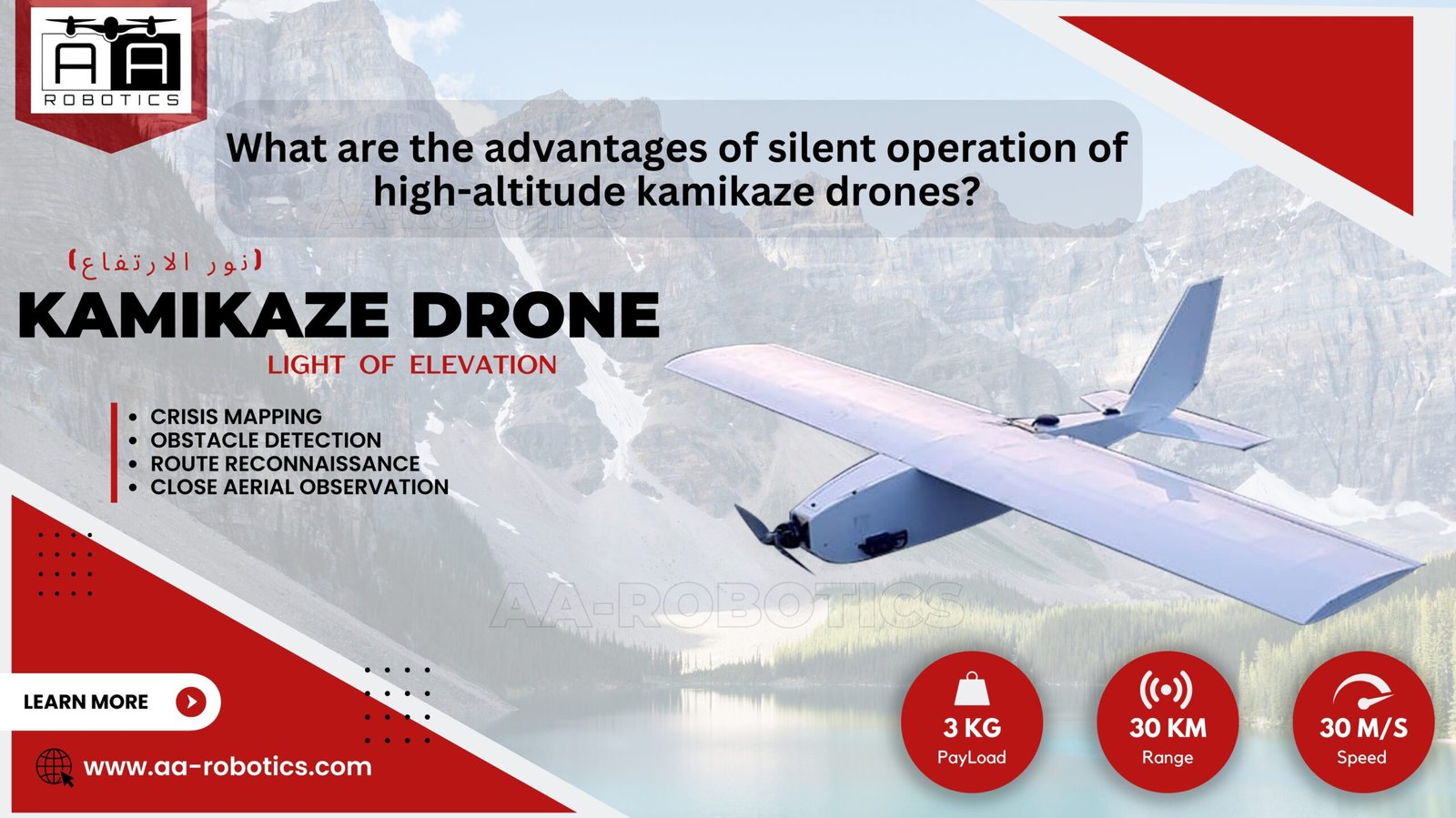 High Altitude Kamikaze Drones Advantages of Silent Operation
