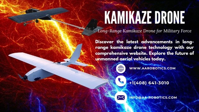 Long-Range Kamikaze Drone for Military Force | AA Robotics