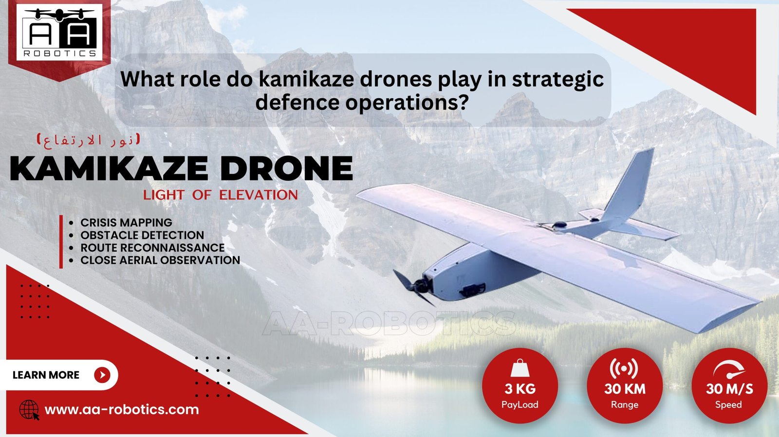 What role do kamikaze drones play in strategic defence operations.