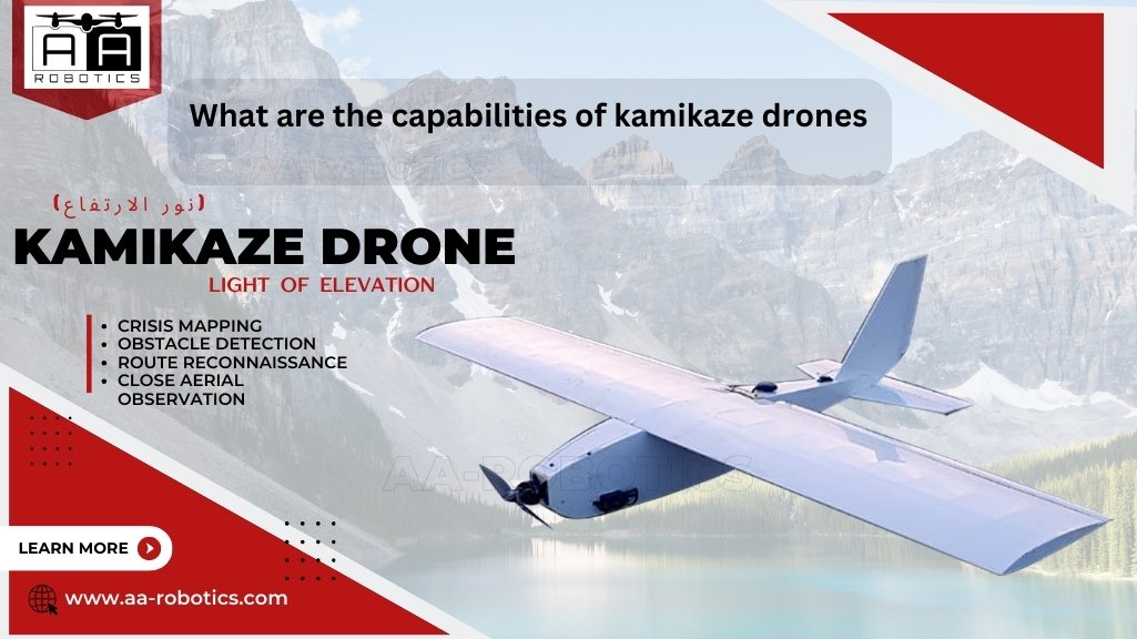 What are the capabilities of kamikaze drones