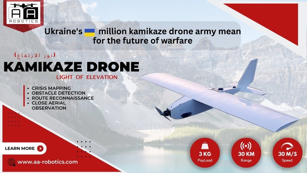What does Ukraine's million kamikaze drone army mean for the future of warfare?